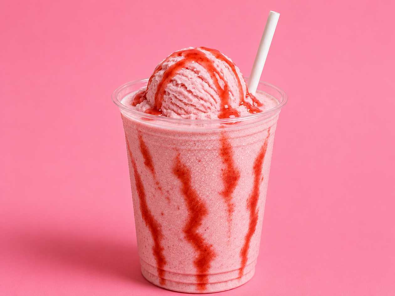 Strawberry Ice Cream Shake