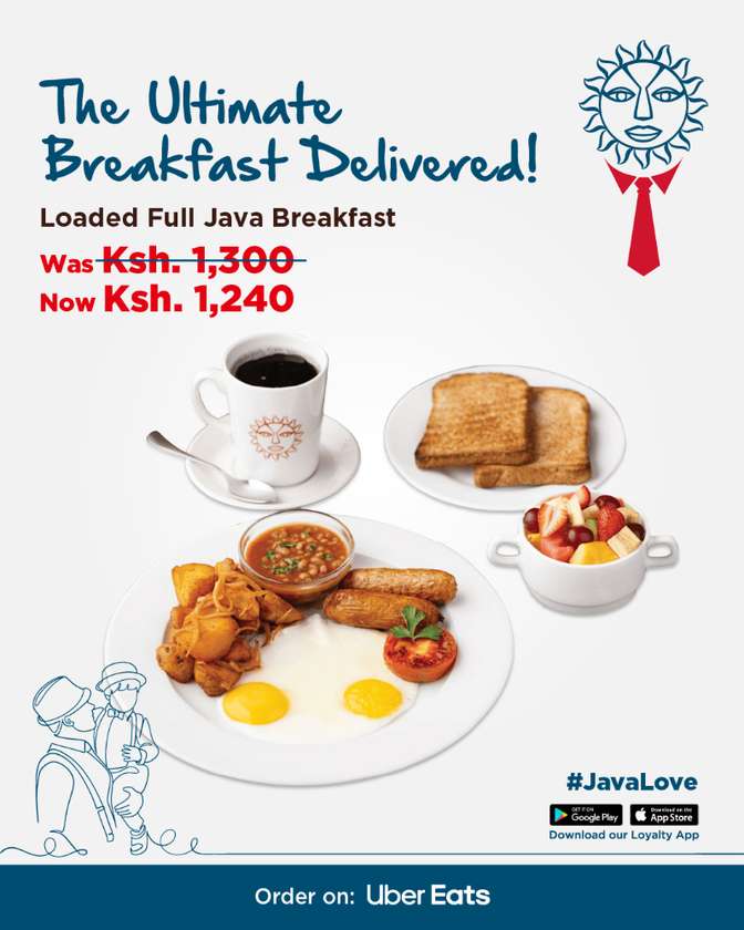 Loaded Full Java (with Side Fruit Salad)🥳