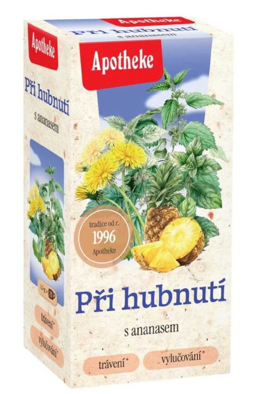 Apotheke Weight Loss Tea with Pineapple 20 Sachets