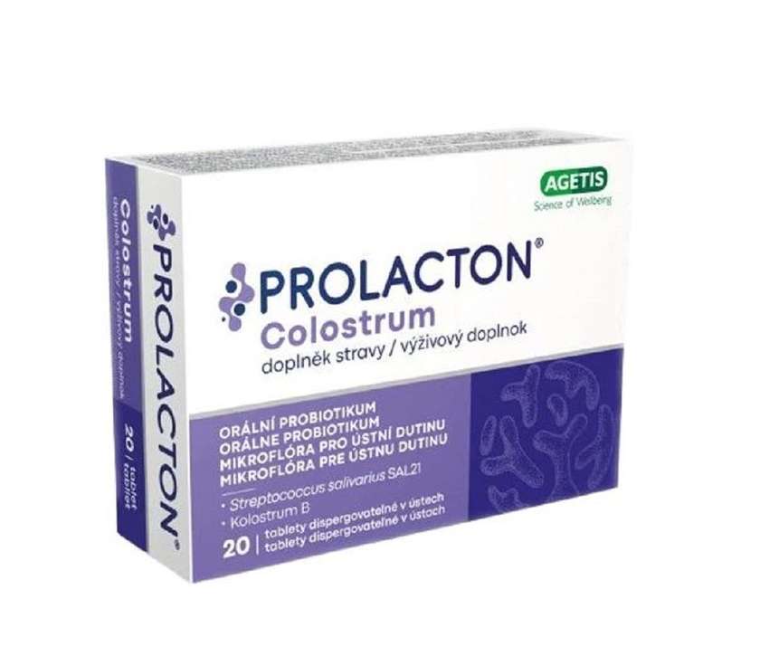 PROLACTON Colostrum 20 Oral Disintegrating Tablets