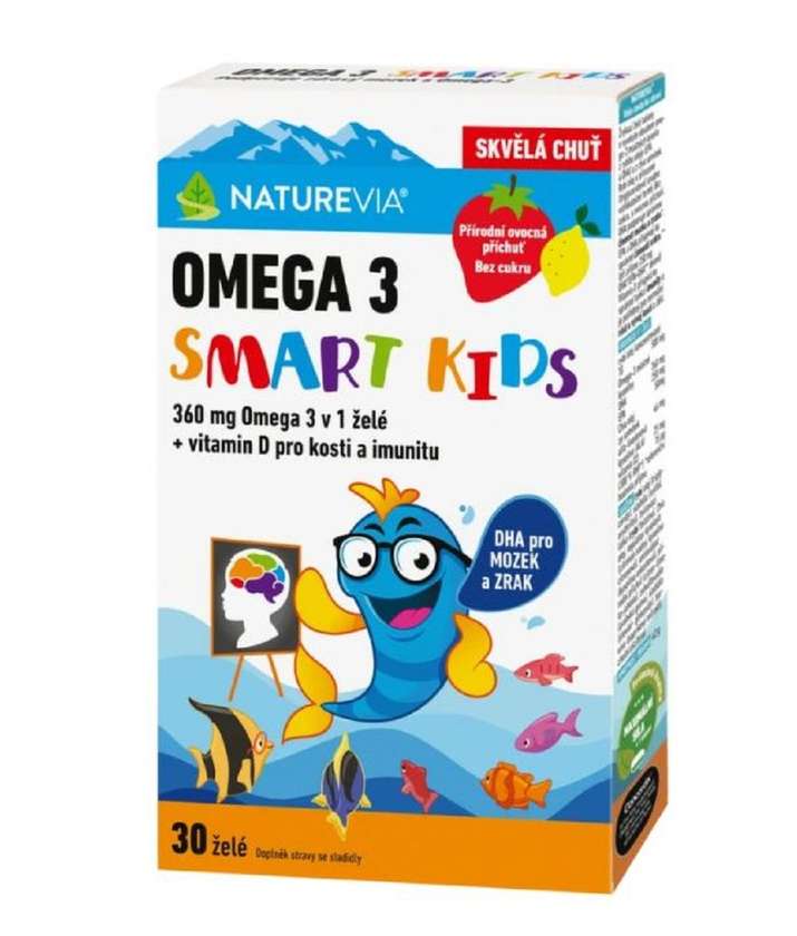 Naturevia Omega 3 Smart Kids 30 Jelly
