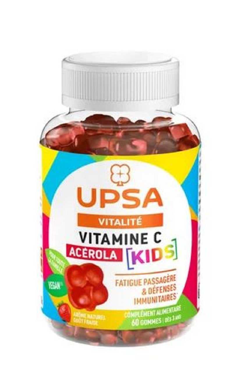 UPSA Vitality Vitamin C Acerola Kids Gummies 60 pcs