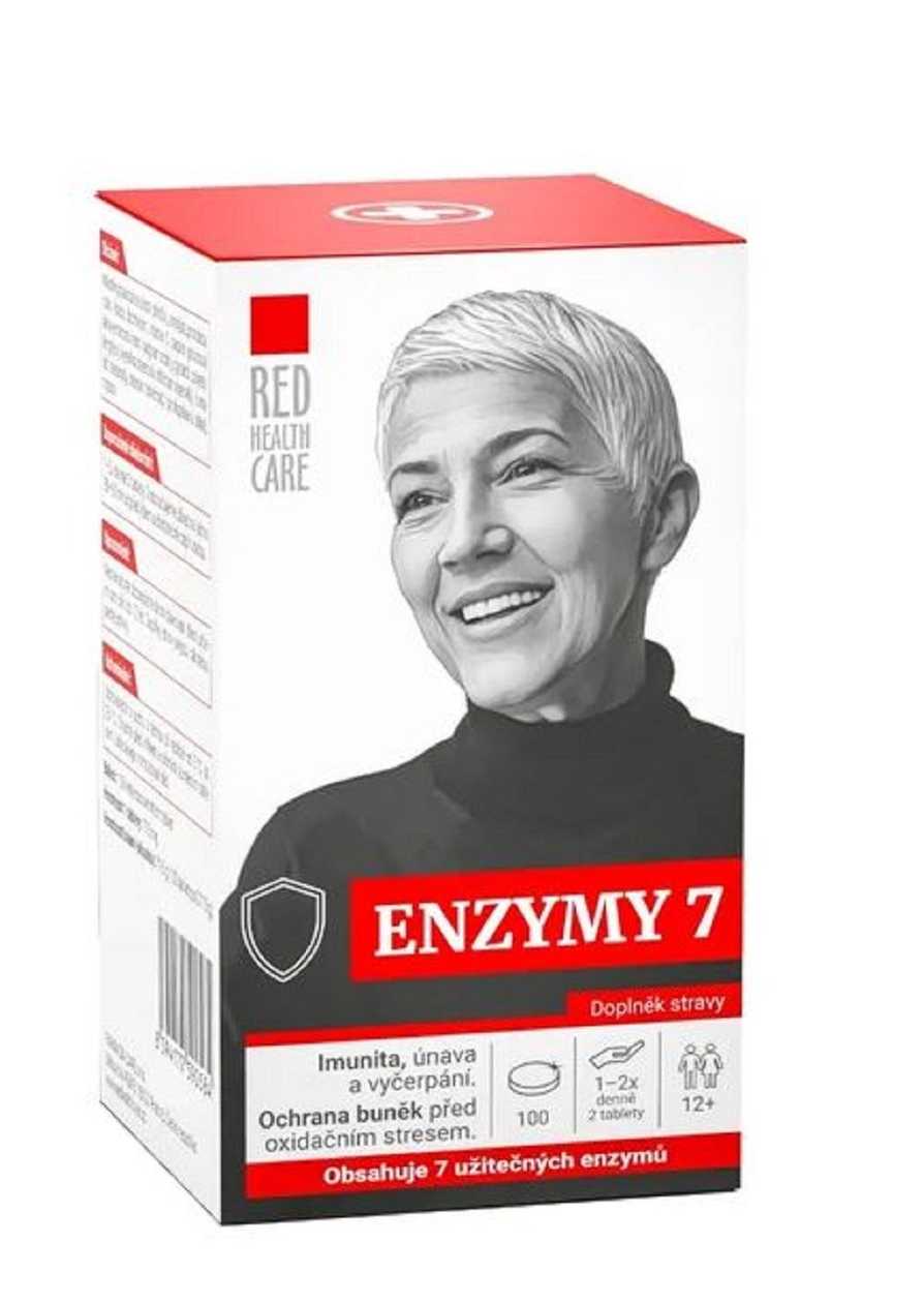 RED HEALTH CARE ENZYMES 7 100 tablets
