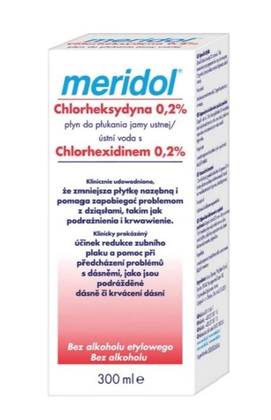 MERIDOL Mouthwash with Chlorhexidine 0.2% 300ml