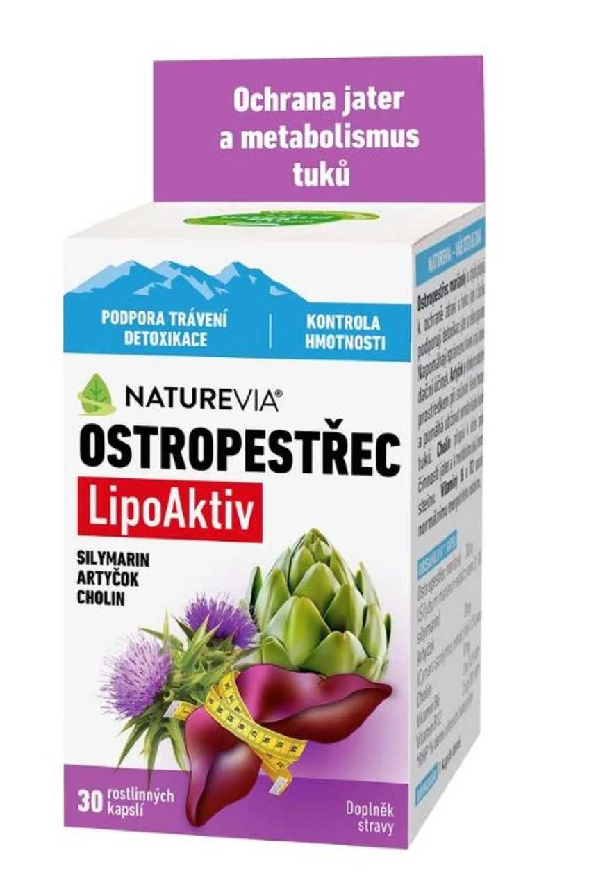 NatureVia Milk Thistle LipoActive 30 capsules