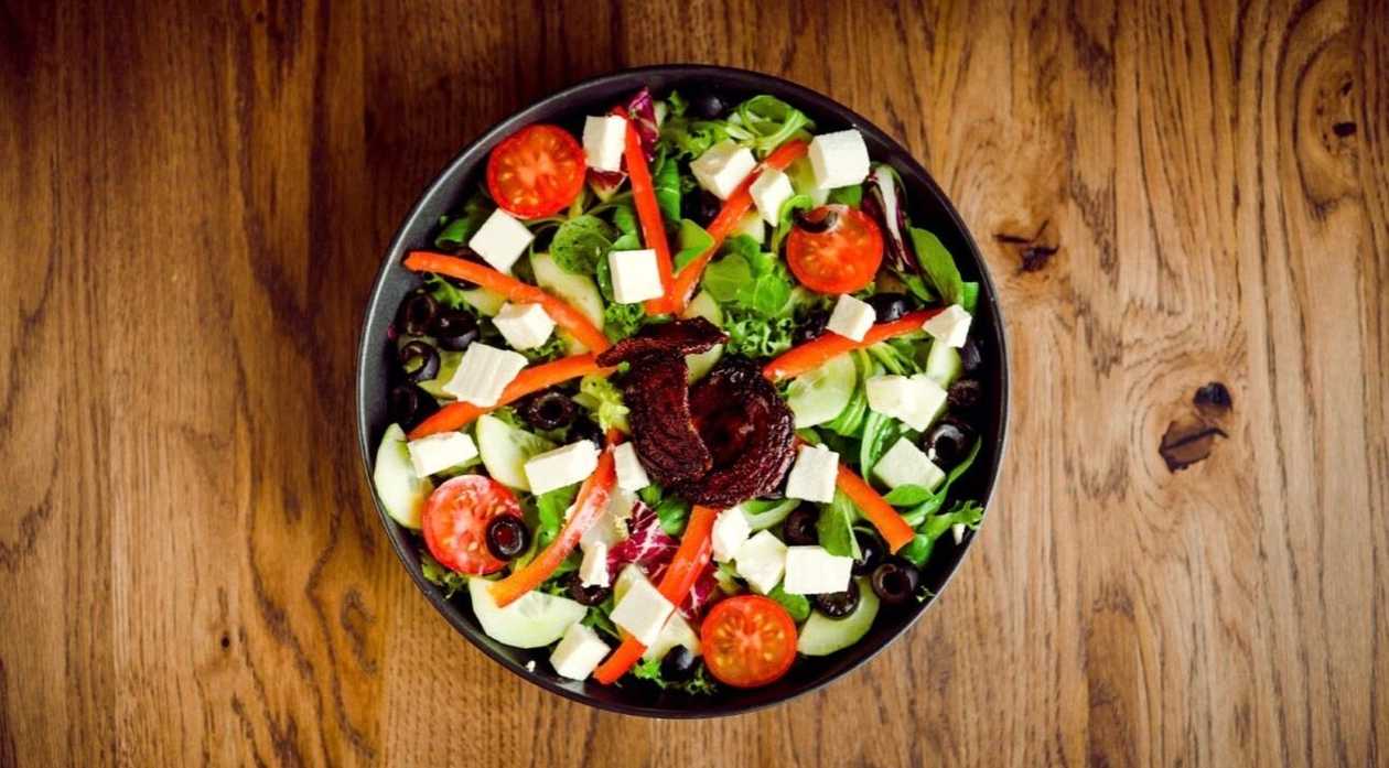 Fresh Pesto-Feta Salad