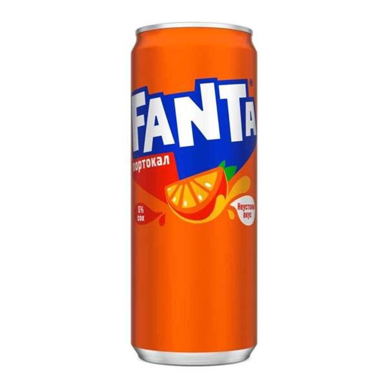 Fanta Orange Can