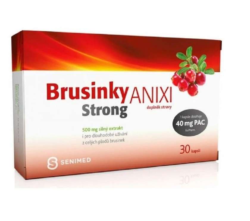 Cranberry ANIXI Strong 500mg 30 capsules