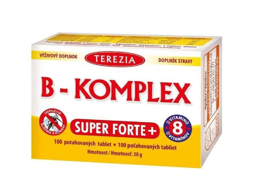 TEREZIA B-complex Super Forte+ 100 tablets