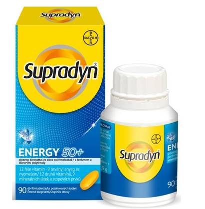 Supradyn ENERGY 50+ 90 Tablets