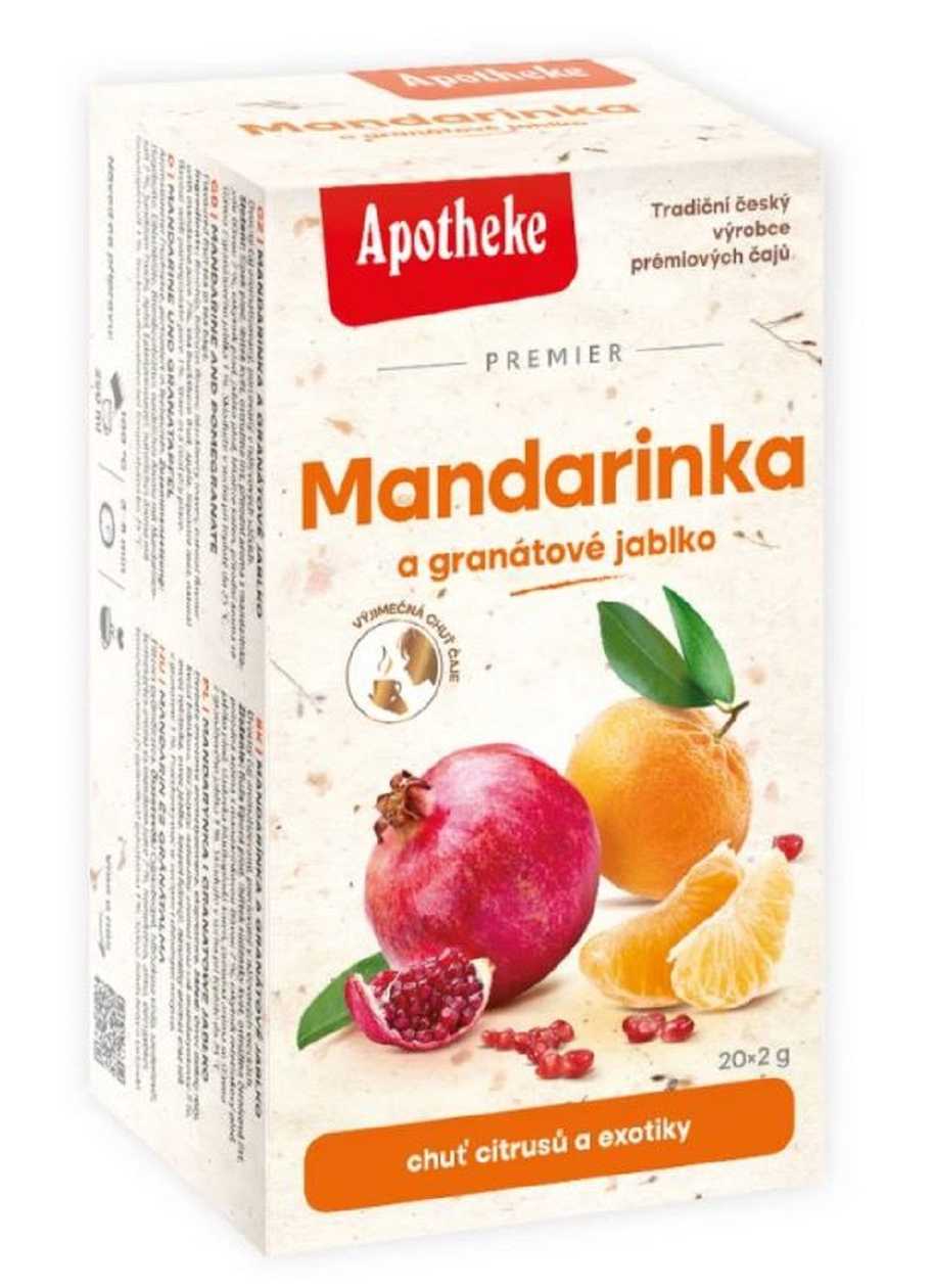 Apotheke Mandarin and Pomegranate Tea 20 Sachets