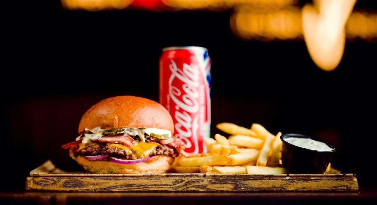 Bourbon Boss Burger Combo