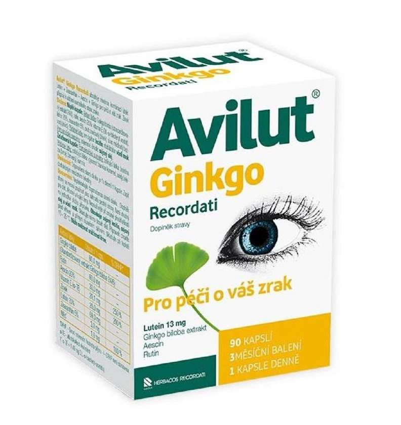 Avilut Ginkgo Recordati 90 capsules
