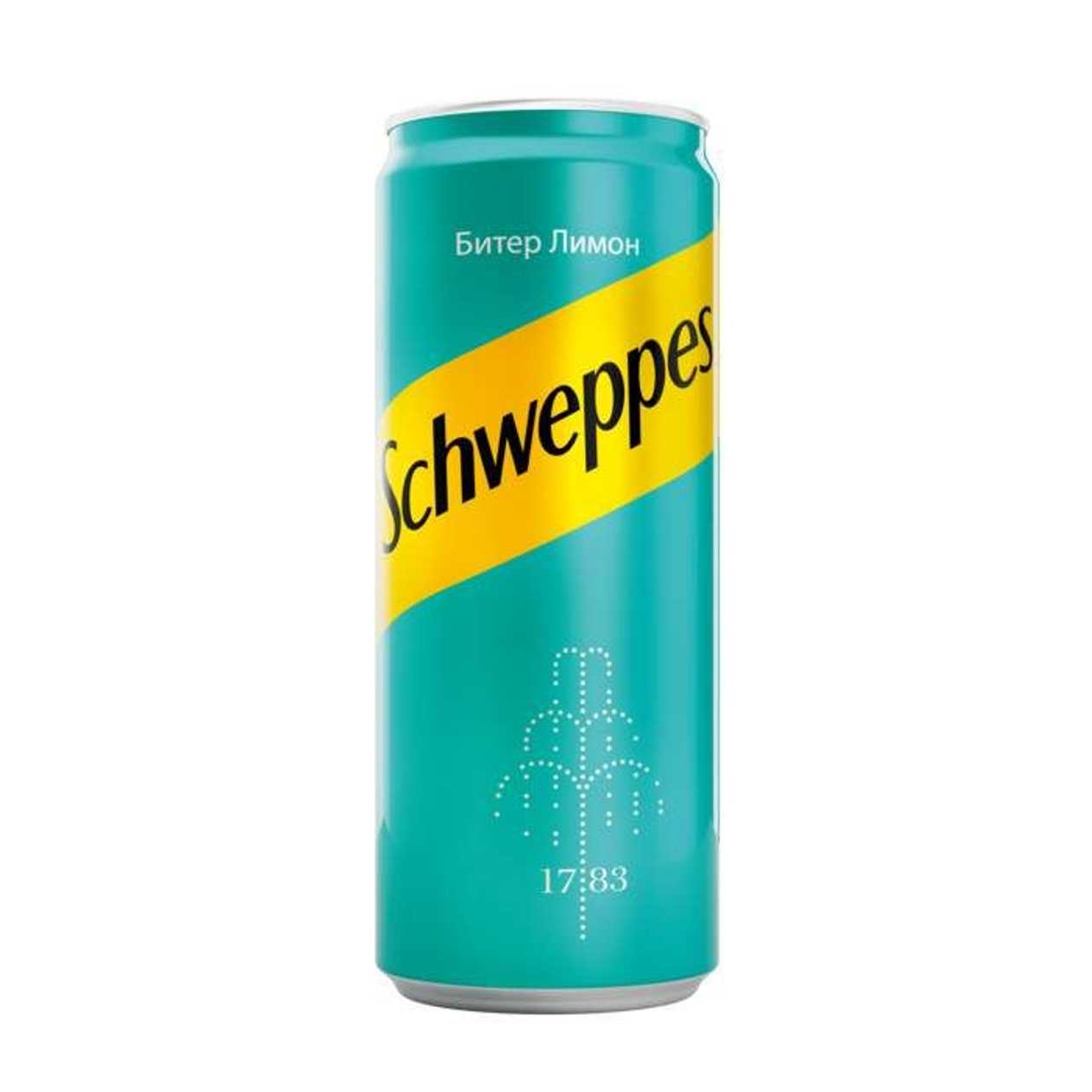 Schweppes Bitter Lemon Can