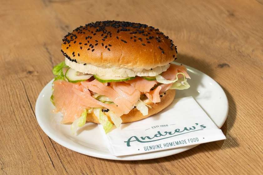 Smoked Salmon Bun