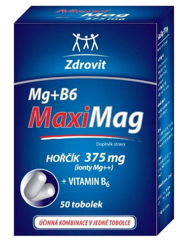 ZDROVIT MAGNESIUM+B6 FORTE 50 Capsules