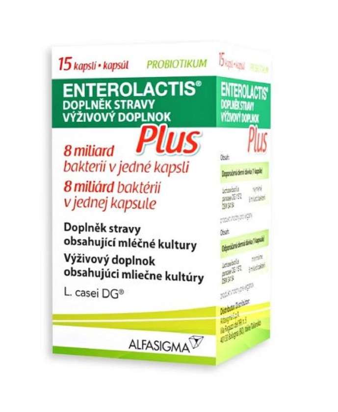 ENTEROLACTIS Plus 15 capsules