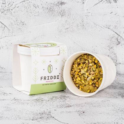 Pahar 250g - Fistic crocant | Sorbetto| Vegan