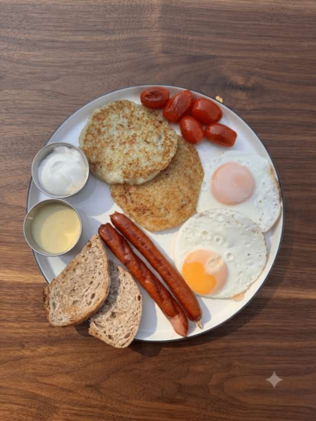 Śniadanie farmerskie