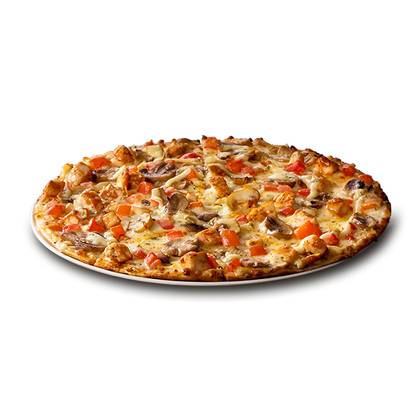 Chicken And Mushroom Pizza