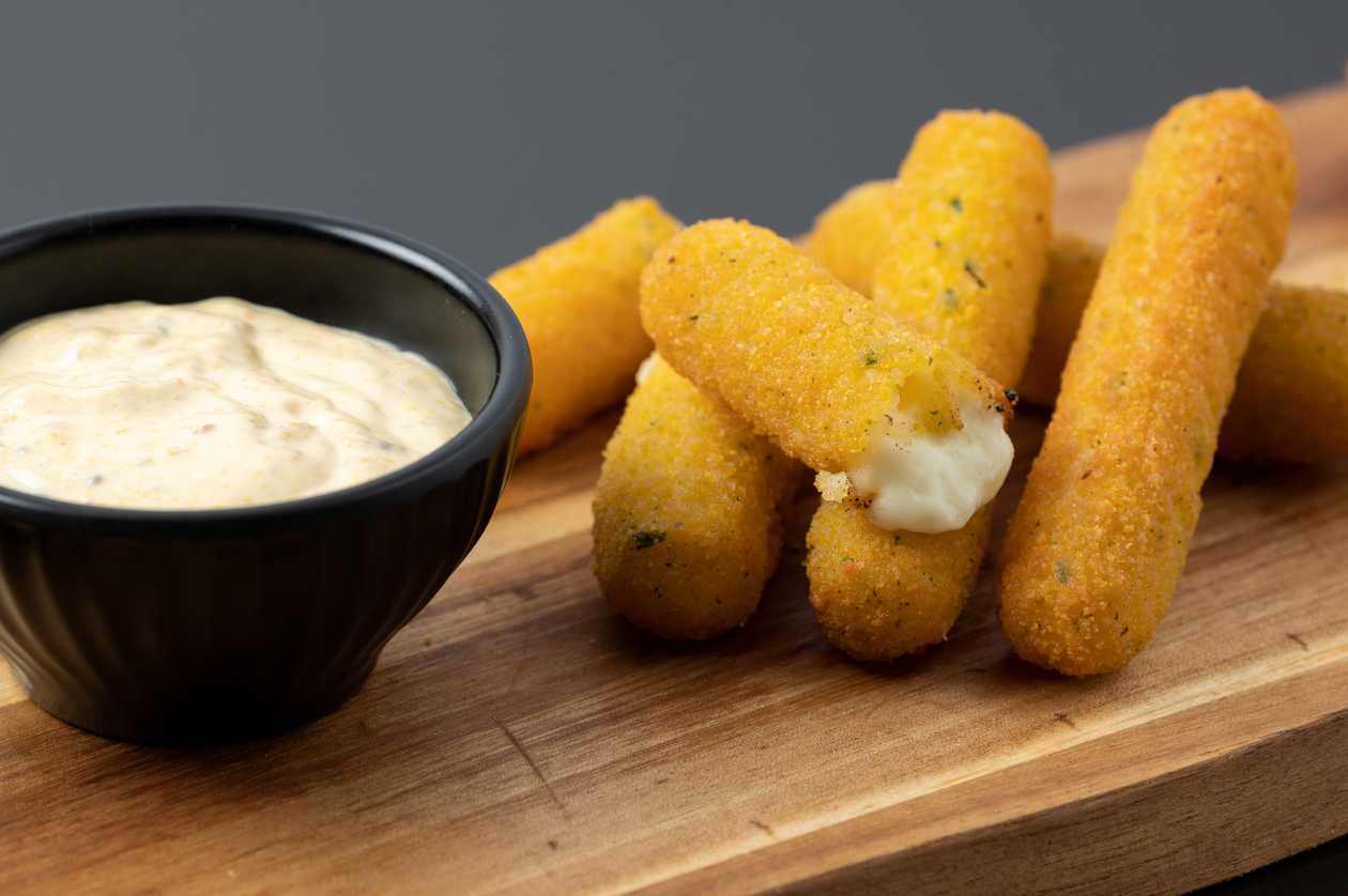 Halloumi cheese sticks