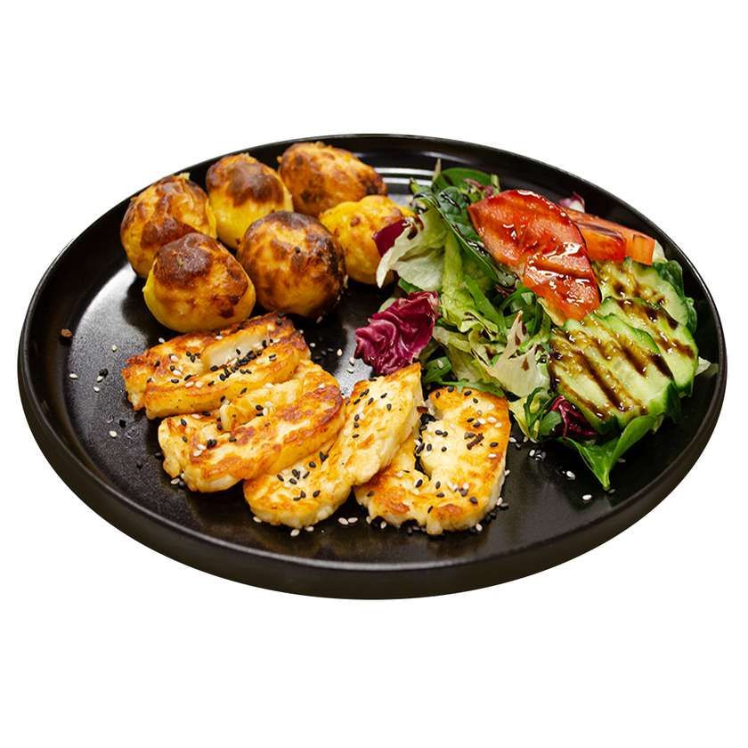 Grilovaný syr halloumi