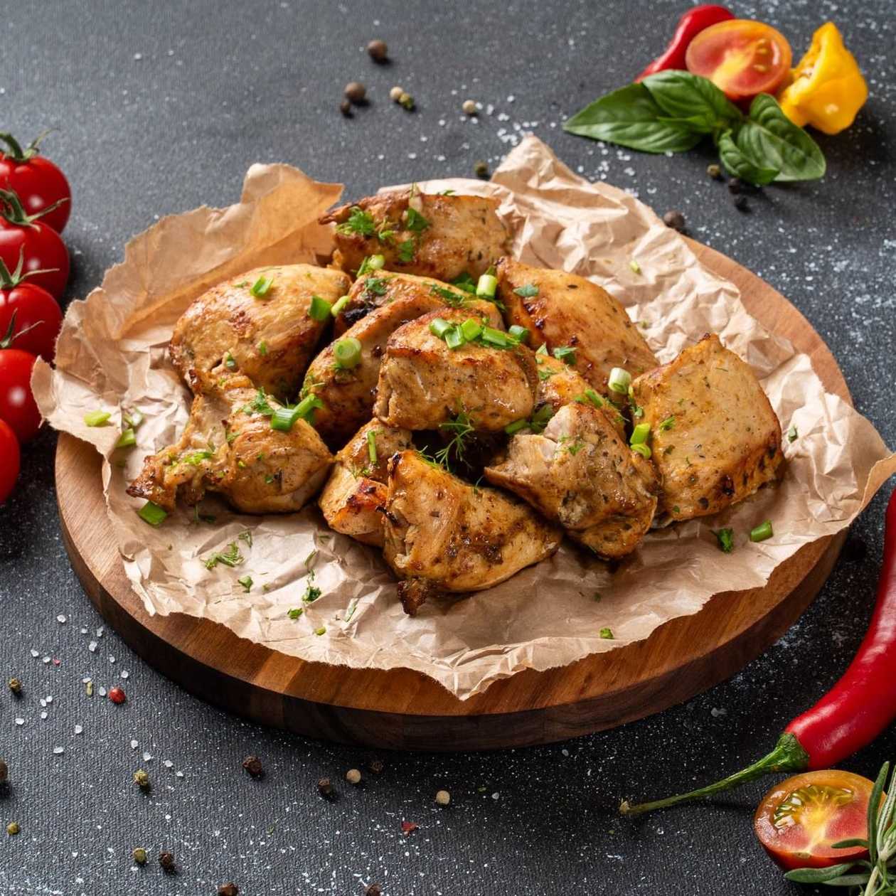 CHICKEN SHASHLIK ON MANGAL