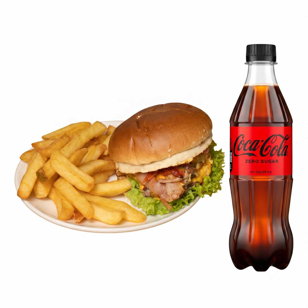 Classic Combo + Fries + Coca Cola