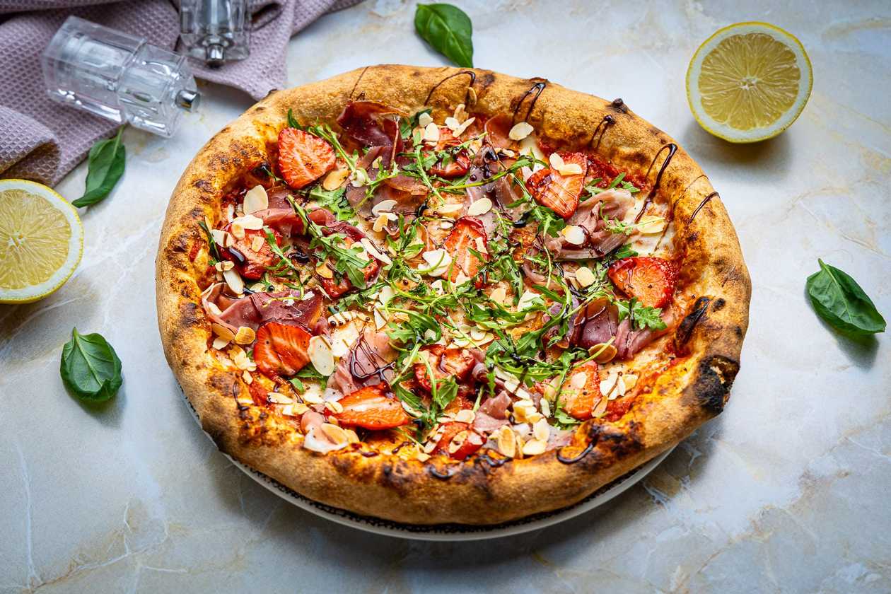 Prosciutto e fragole