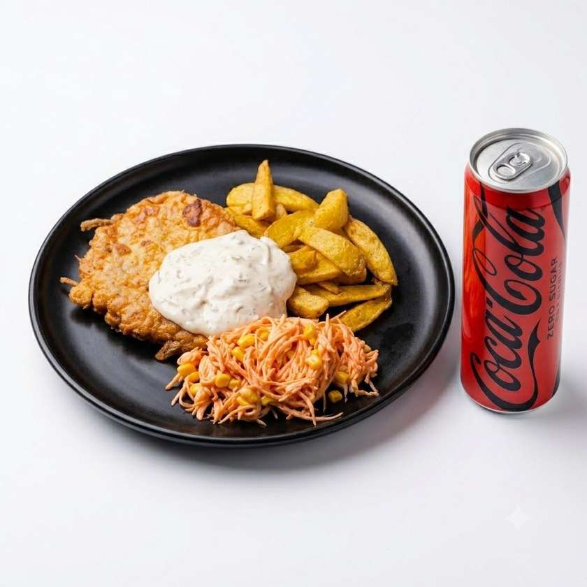 Chicken fillet + Coca Cola