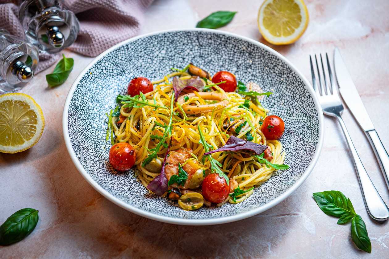 Pasta frutti di mare