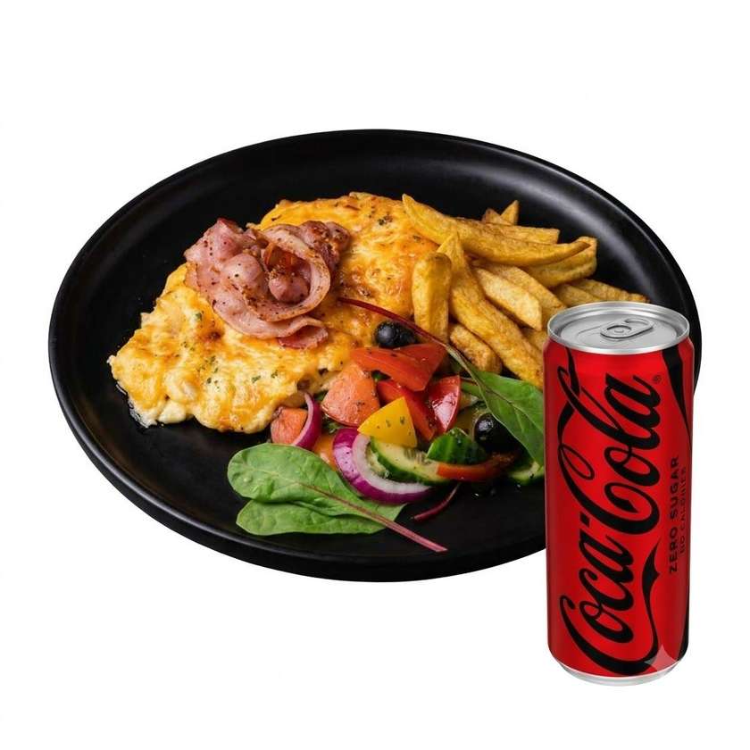 Spicy Chop + Coca Cola