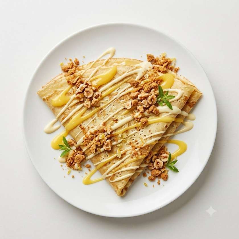 Lemon Crunch Crepe