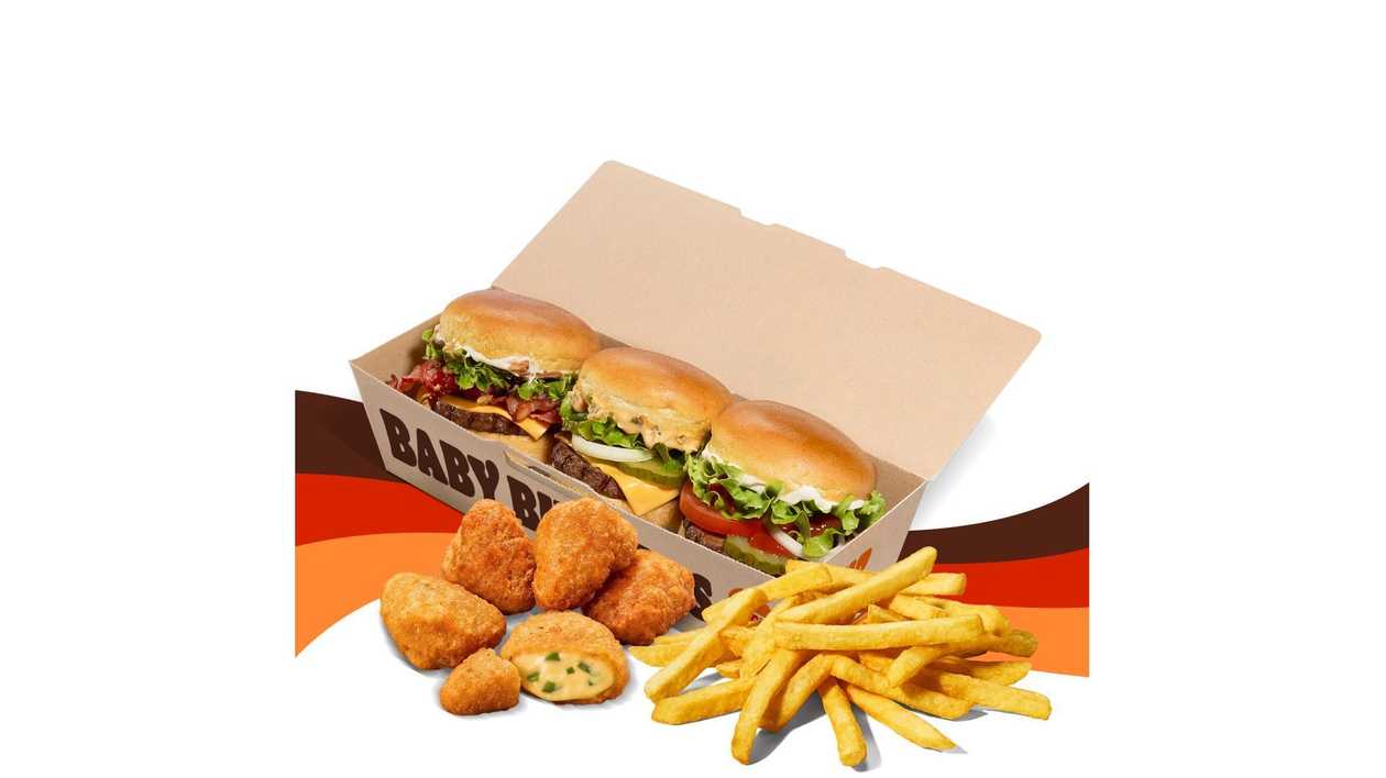 Baby Burgers Zestaw z Nuggetsami