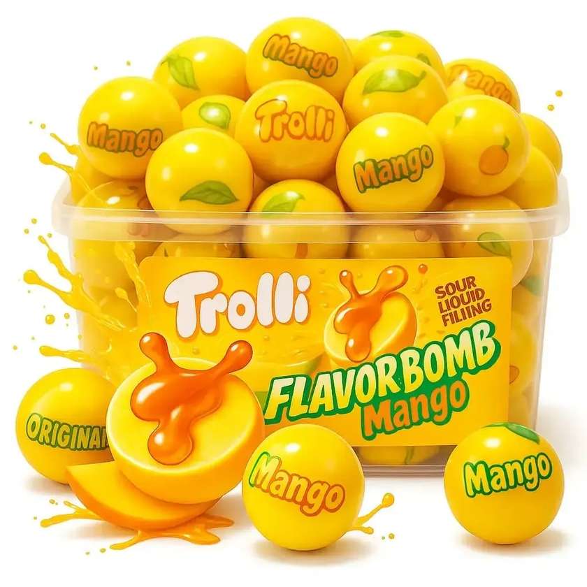Цукерки желейні Trolli Mango