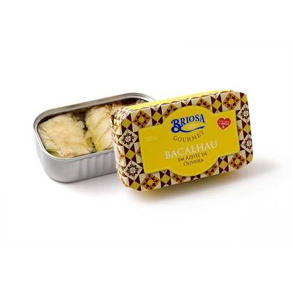 Bacalhau em Azeite de Oliveira Briosa 120gr