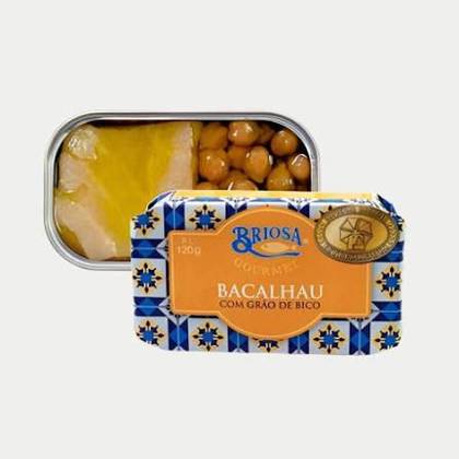 Bacalhau Com Grão de Bico Briosa 120gr
