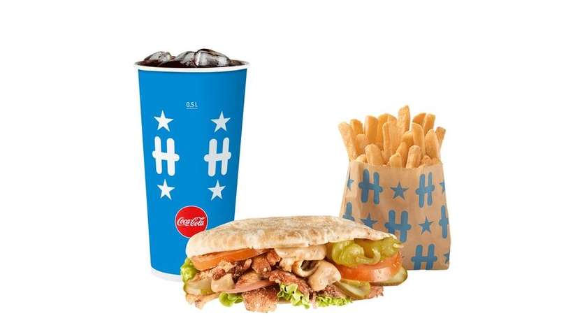 Large Pork Kebab menu