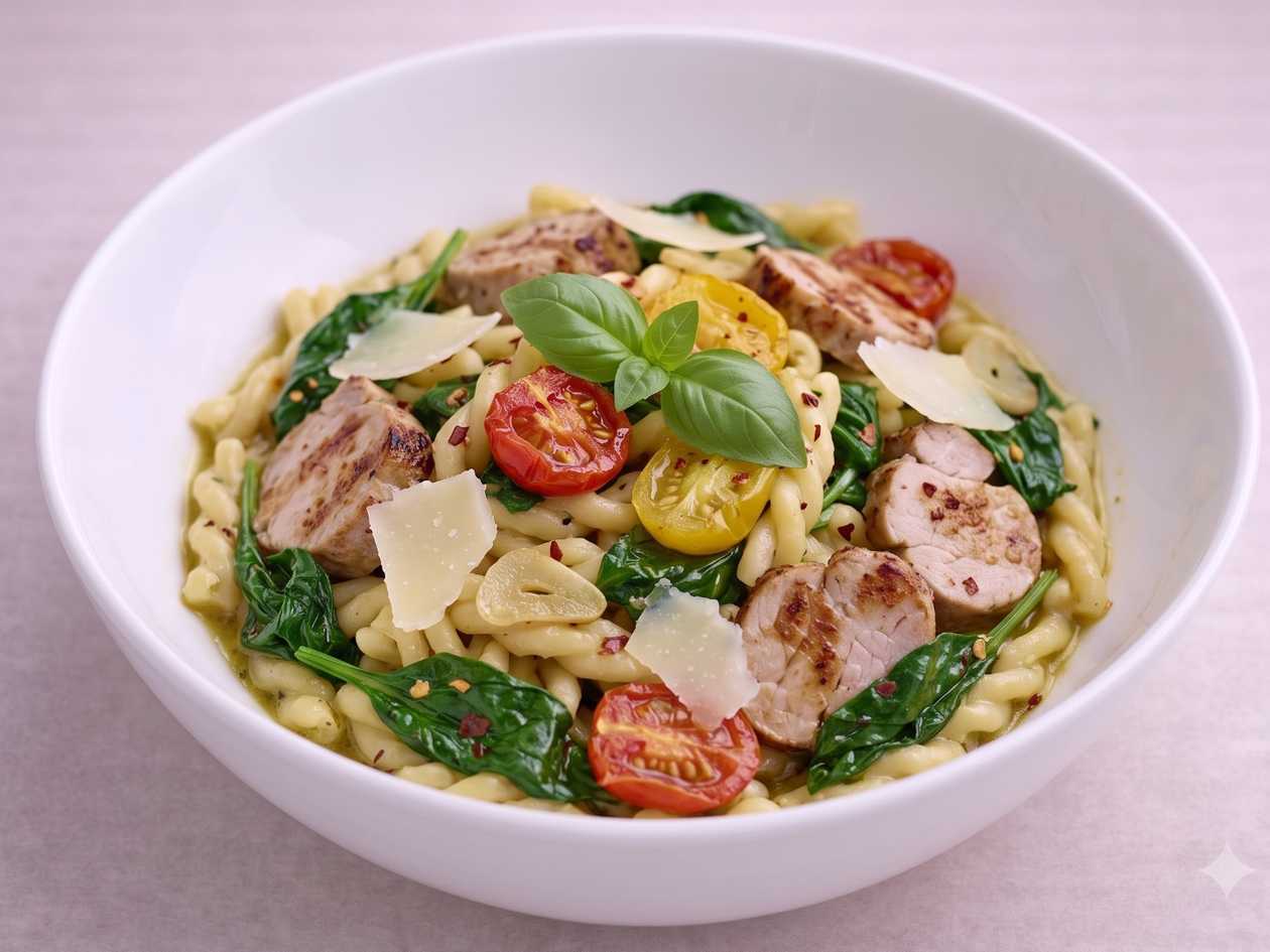 GEMELLI AGLI SPINACI
