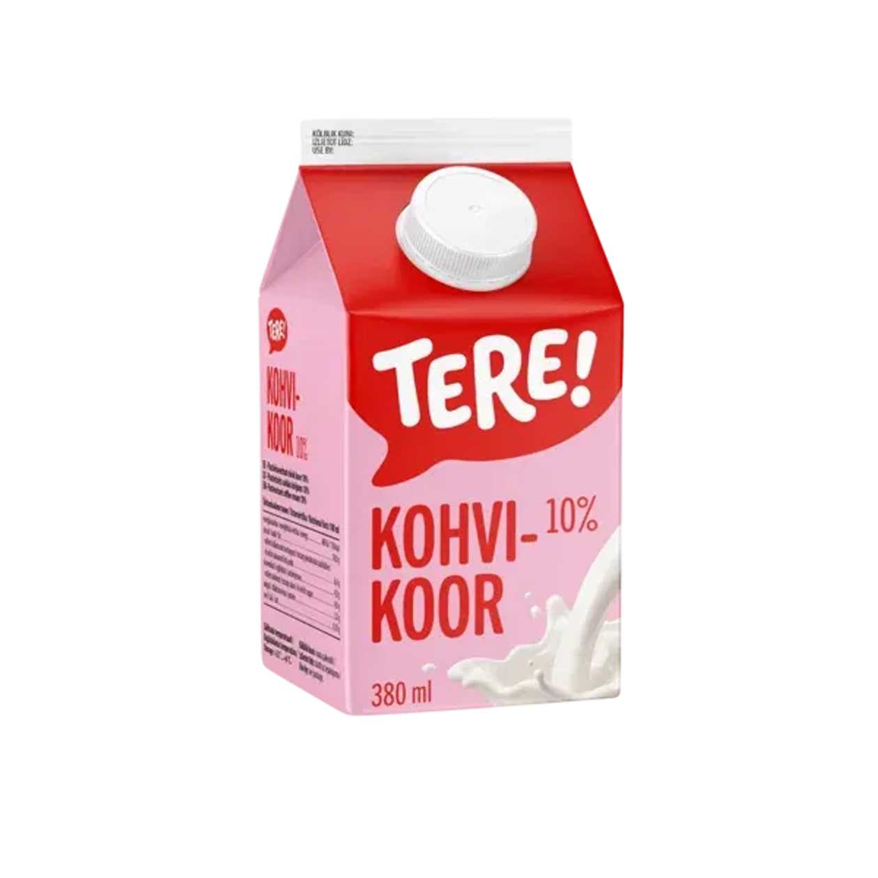 Tere, Coffee Creams 10%, 0,38l (expires soon)
