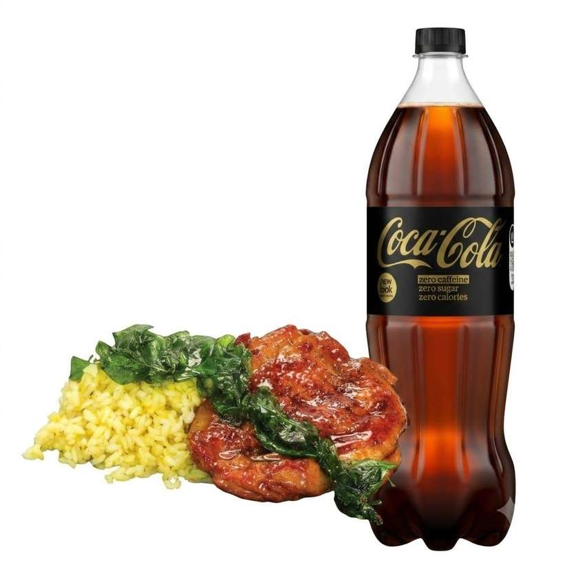Пиле Терияки (пържола от бут) + Coca Cola