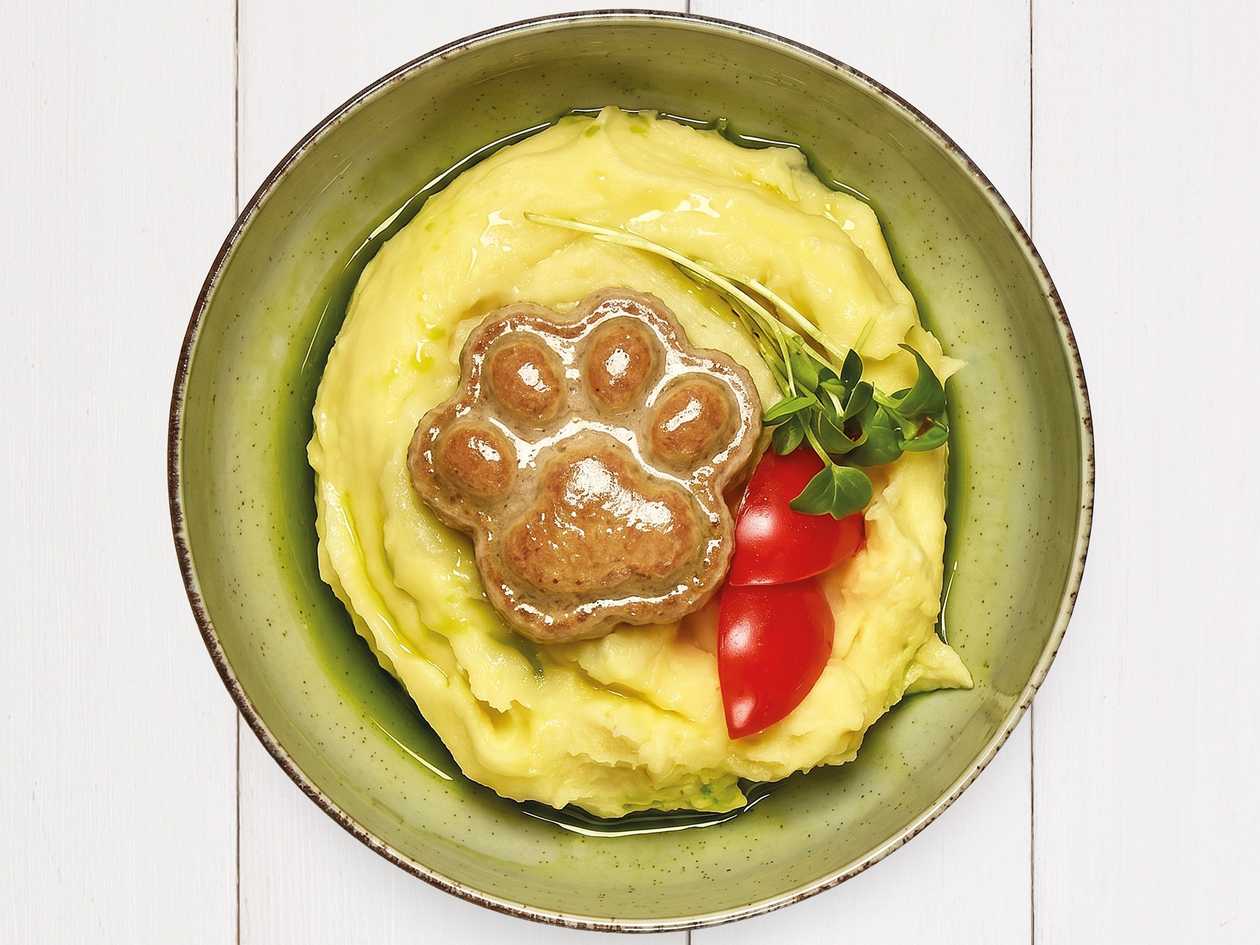 "Taste Paw" with mashed potatoes (50/150)