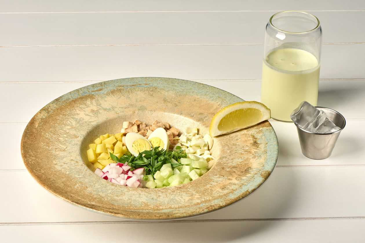 Okroshka with Chicken (400g)