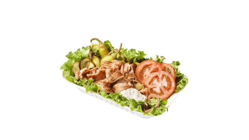 Pork Gyros Salad