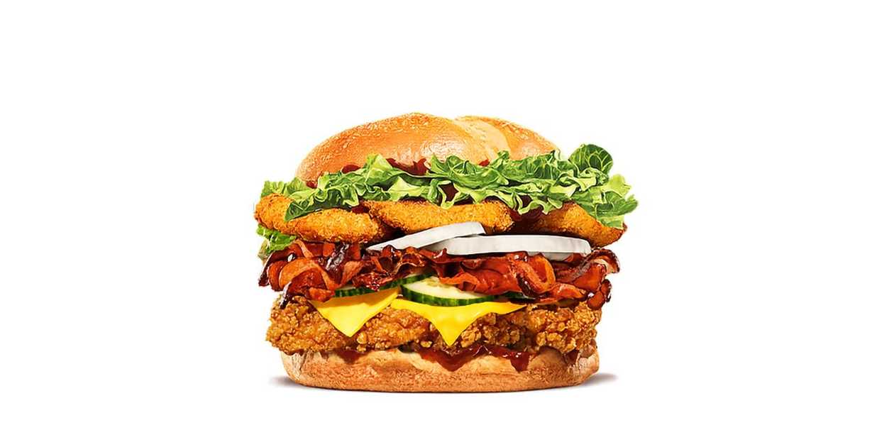 Summer Crunch Chicken Burger