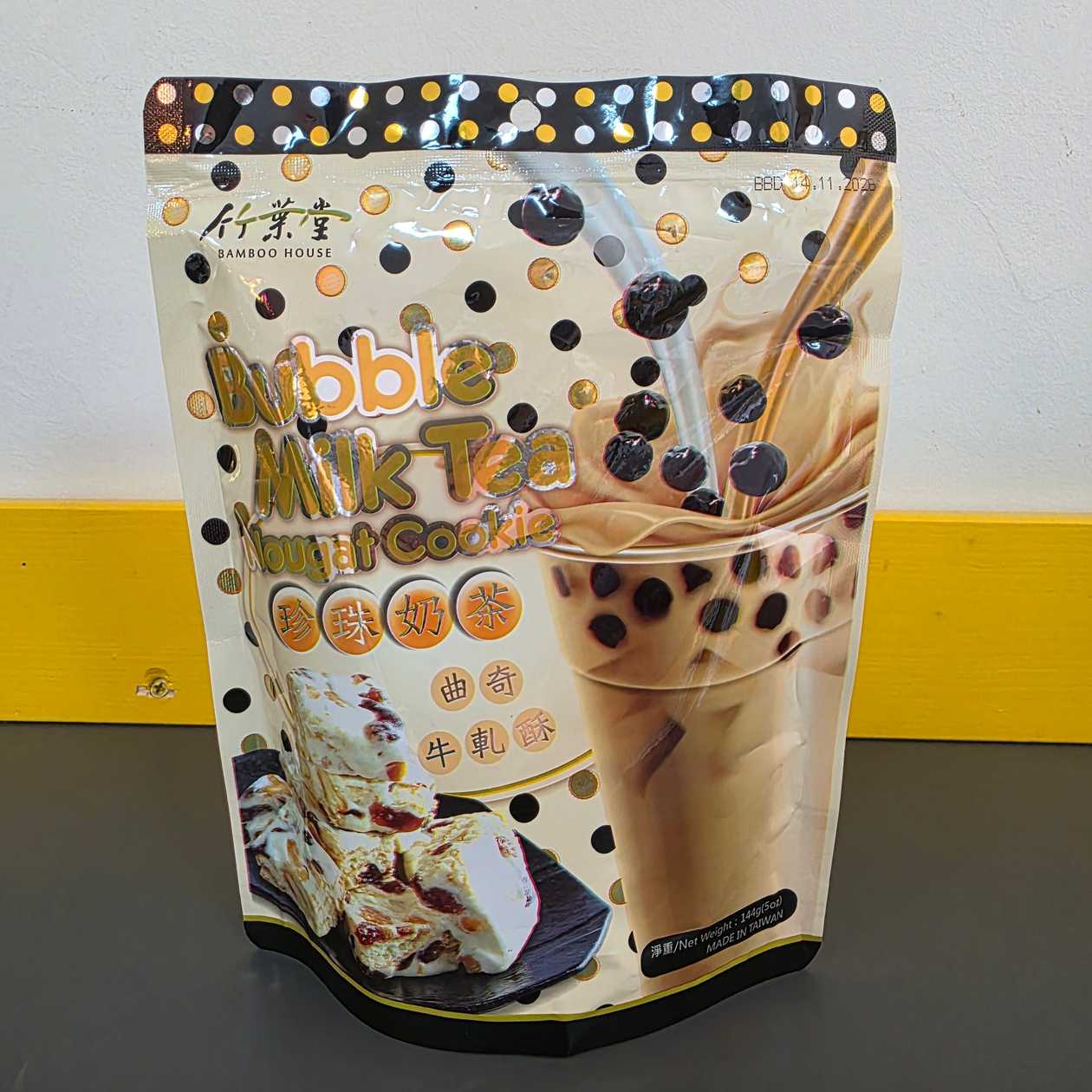 Bubble Milk Tea Nougat Cookie144g