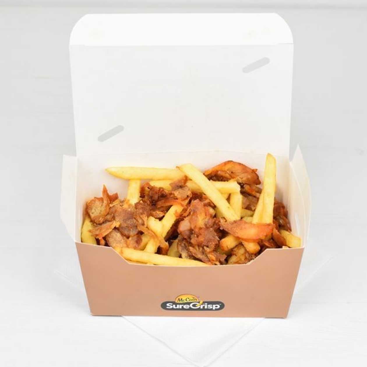 French Fries with Gyros
