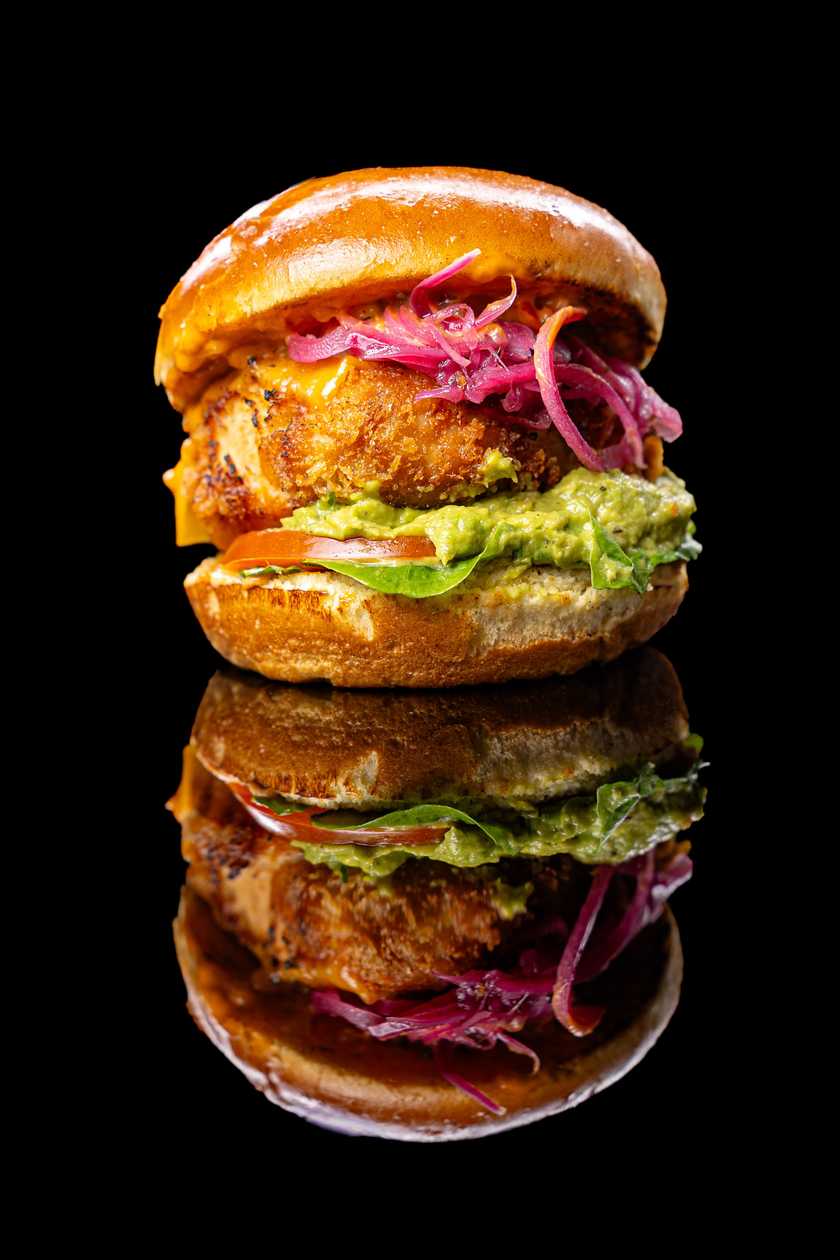 Crispy Chicken Chipotle Burger