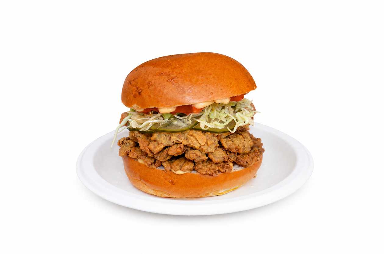 Spicy Sandes de Cogumelos Fritos "Kaarage"