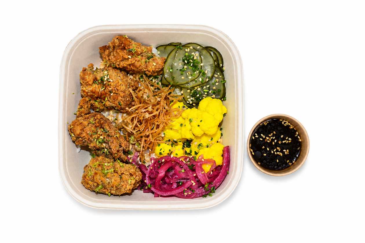 Karaage Mushroom Bowl